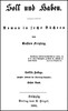 Soll und Haben, Bd. 1 (2)