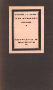 Wir Menschen: Gedichte