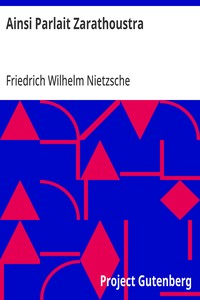 Ainsi Parlait Zarathoustra