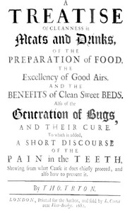A Treatise of Cleanness in Meats and Drinks, of the Preparation of Food,
