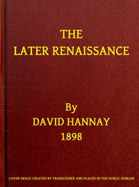 The Later Renaissance