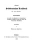 Neuestes Süddeutsches Kochbuch für alle Stände