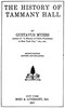 The History of Tammany Hall
