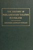 The History of Parliamentary Taxation in England