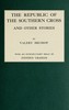 The Republic of the Southern Cross, and other stories