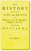 The History of the Life and Death of Sultan Solyman the Magnificent, Emperor of the Turks, and of His son Mustapha