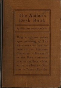 The Author's Desk Book
