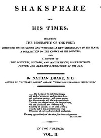 Shakspeare and His Times [Vol. 2 of 2]