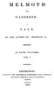 Melmoth the Wanderer, Vol. 1