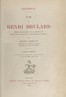 Vie de Henri Brulard, tome 1