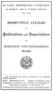 Short-Title Catalog of Publications and Importations of Scientific and Engineering Books