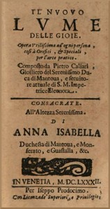 Il nuovo lume delle gioie