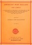 American War Ballads and Lyrics, Volume 2 (of 2)