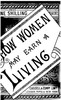 How Women May Earn a Living