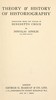 Theory & History of Historiography