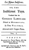 Les Bijoux Indiscrets, or, The Indiscreet Toys