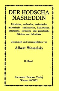 Der Hodscha Nasreddin II. Band