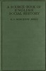 A Source-Book of English Social History