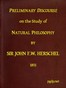 Preliminary Discourse on the Study of Natural Philosophy