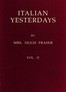 Italian Yesterdays, vol. 2