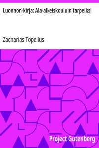 Luonnon-kirja: Ala-alkeiskouluin tarpeiksi