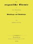 Die organische Chemie in ihrer Anwendung auf Physiologie und Pathologie