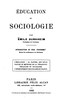 Éducation et sociologie