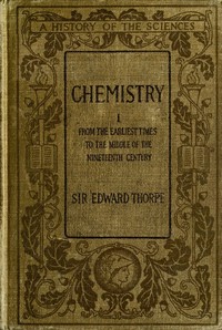 History of Chemistry, Volume 1 (of 2)