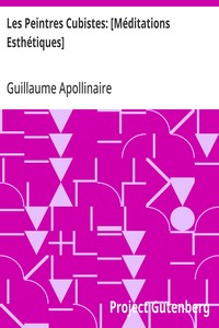 Les Peintres Cubistes: [Méditations Esthétiques]