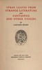 Stray leaves from strange literature; and, Fantastics and other fancies