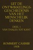 Uit de ontwikkelingsgeschiedenis van het Menschelijk Denken, Deel 1 van 2