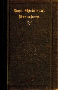 Post-Mediæval Preachers