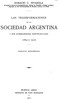 Las transformaciones de la sociedad argentina y sus consecuencias institucionales (1853 à 1910)