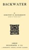 Backwater :  Pilgrimage, Volume 2