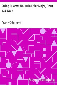 String Quartet No. 10 in E-flat Major, Opus 124, No. 1