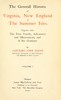 The General Historie of Virginia, New England & the Summer Isles  (Vol. I)