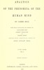 Analysis of the Phenomena of the Human Mind