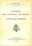 Guida per la costituzione e per l'impianto di latterie sociali cooperative