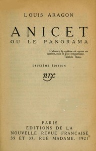 Anicet; ou, le panorama