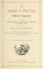 The American Printer: A Manual of Typography