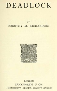 Deadlock :  Pilgrimage, Volume 6