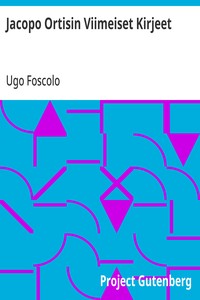 Jacopo Ortisin Viimeiset Kirjeet