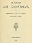 Le portier des Chartreux, ou mémoires de Saturnin écrits par lui-même
