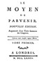 Le moyen de parvenir, tome 1/3