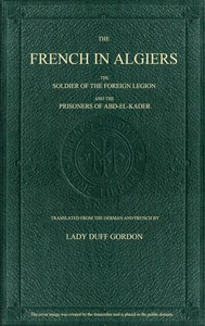 The French in Algiers