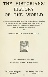 The historians' history of the world in twenty-five volumes, volume 06 :  the early Roman Empire