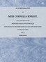 Autobiography of Miss Cornelia Knight, lady companion to the Princess Charlotte of Wales, Volume 1 (of 2)