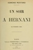 Un soir à Hernani, 26 février 1902