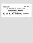 A Short List of Scientific Books Published by E. & F. N. Spon, Limited. June 1913