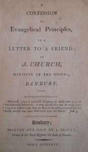 A Confession of Evangelical Principles
